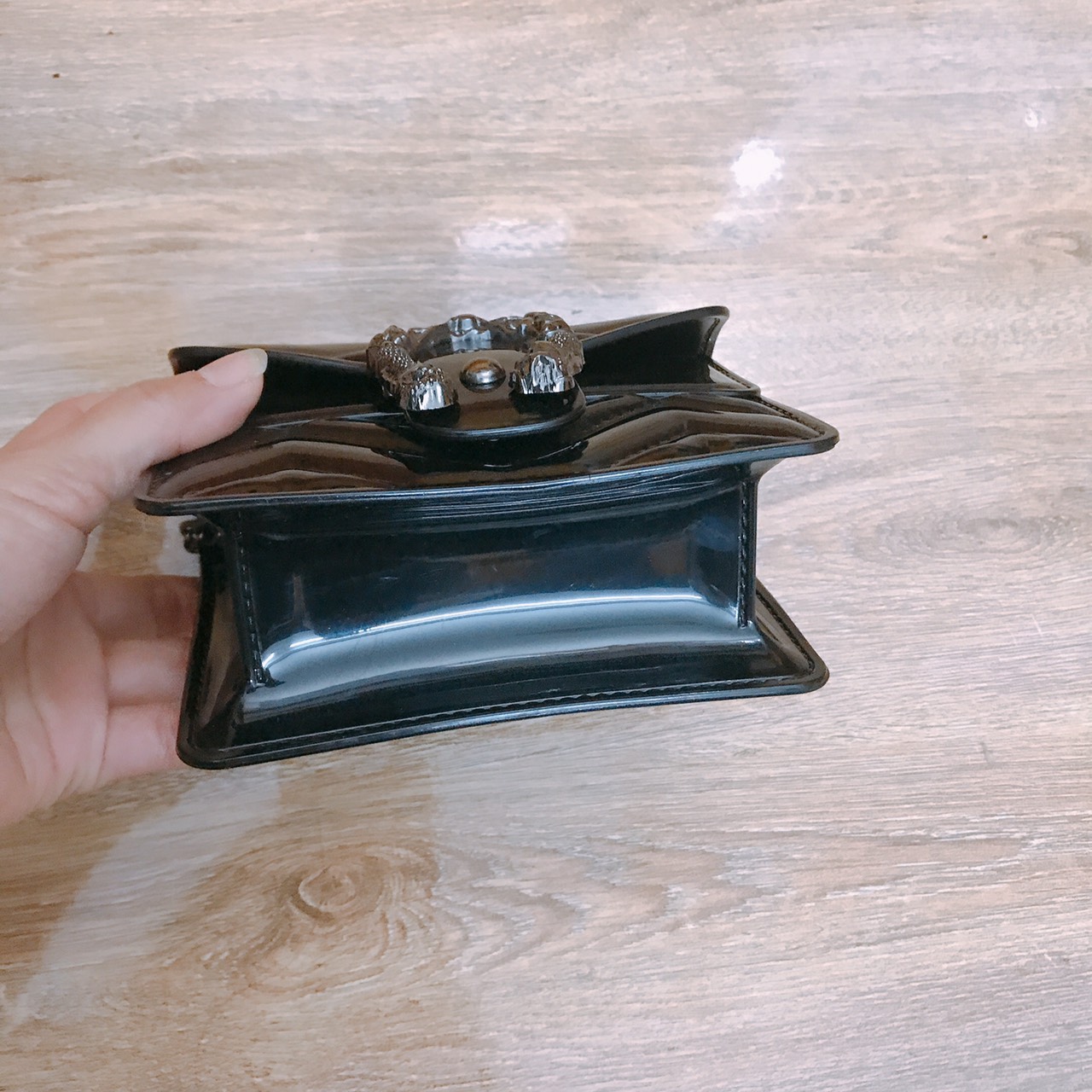 Túi silicon nhựa đẹp đeo chéo sang chảnh