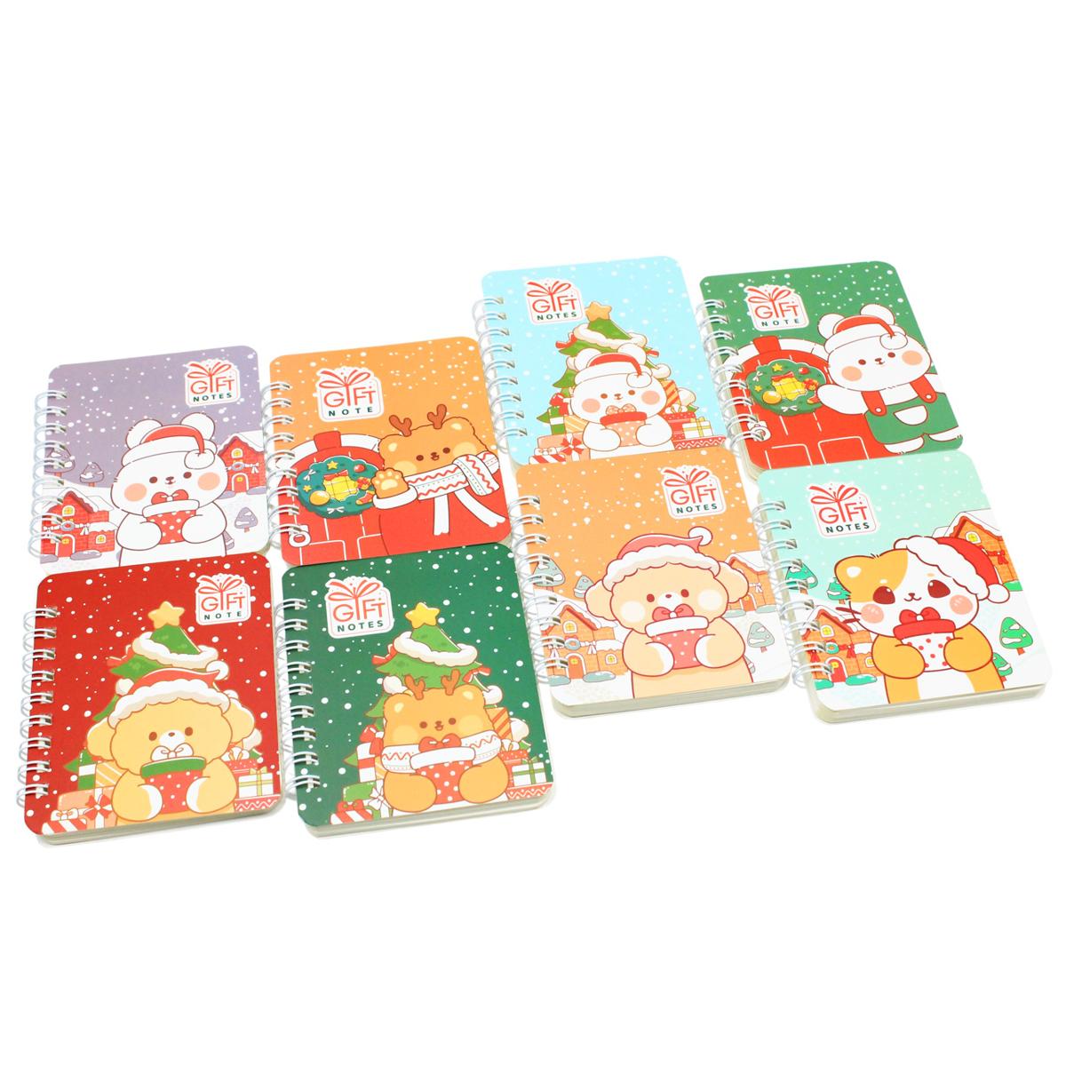 Sổ Lò Xo Moochi Christmas A7 - Kẻ Ngang - 160 Trang 70gsm - The Sun 03