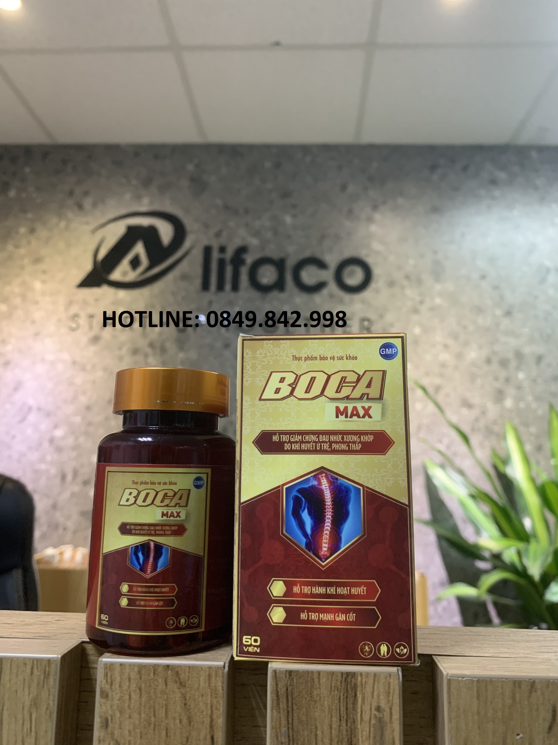 Mua 3 sủi BOCA tặng 1 BOCA MAX hỗ trợ xương khớp ALIFACO từ CHLB Đức
