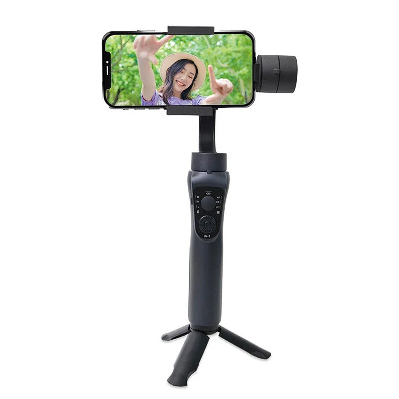 Tay Cầm Chống Rung Đa Năng Cho Điện Thoại Wiwu Gimbal S5B - Hàng Chính Hãng