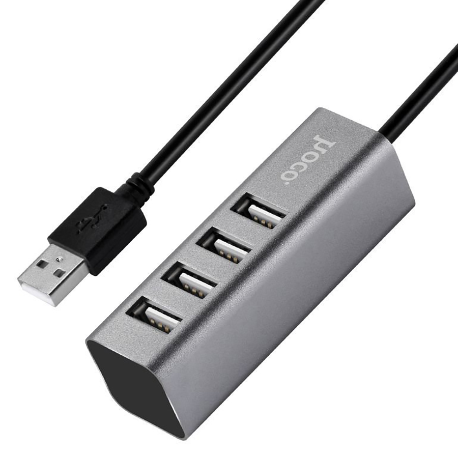Bộ Chia Cổng USB Hoco HB1 4 Cổng USB - Hàng Nhập Khẩu