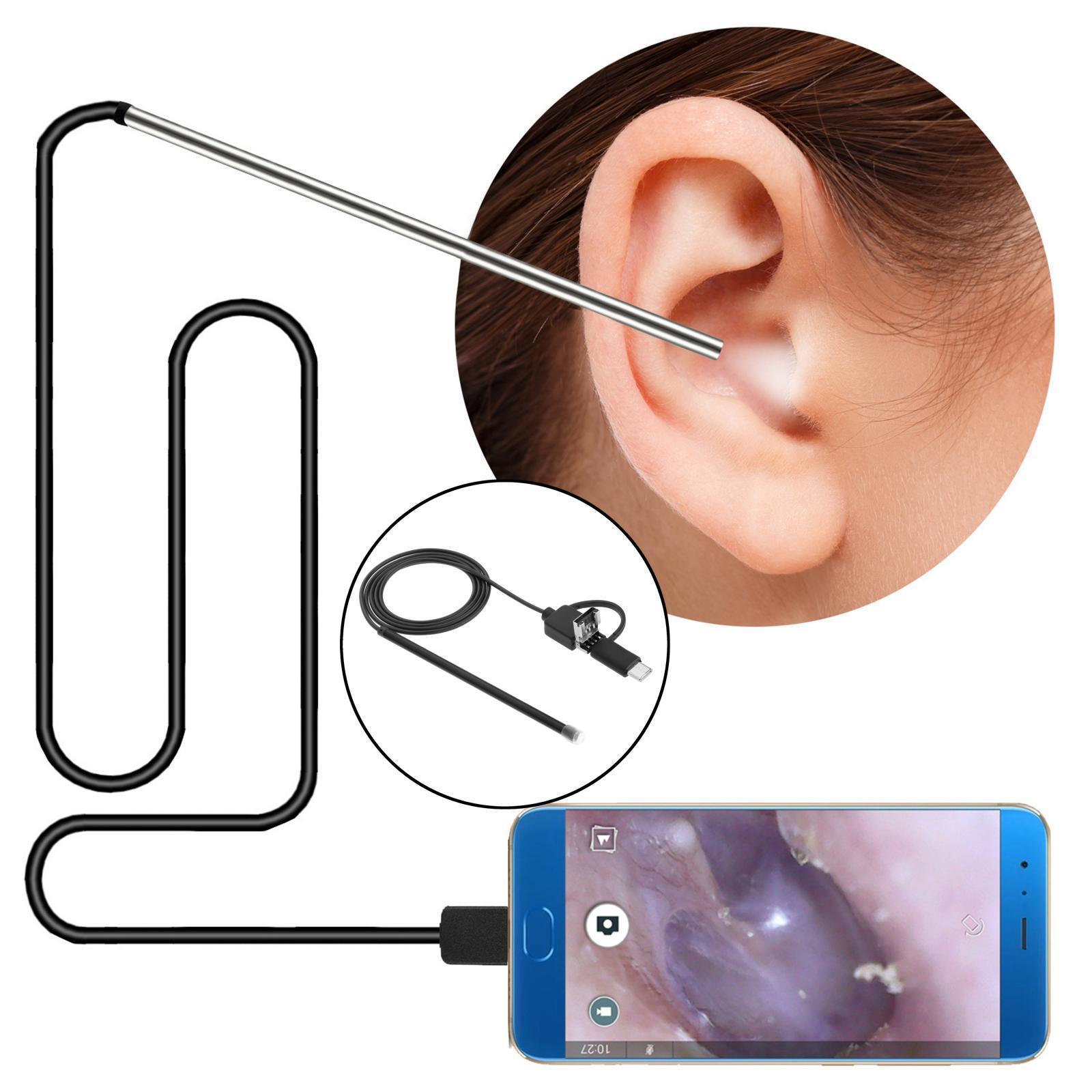 Ear Remover Earpick Clean Endoscope