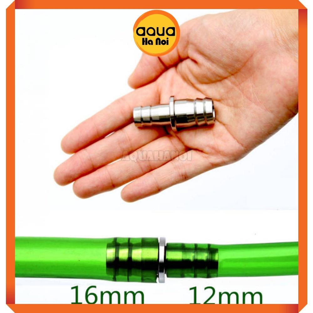 Cút nối ống - cút chuyển ống nước inox Mufan Phi 12 - 16 mm / 16 - 22mm - Dùng cho máy lọc hồ thủy sinh