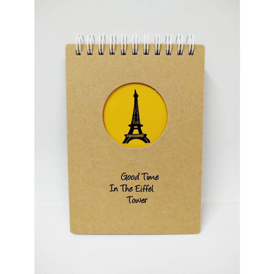 Sổ Lò Xo Bìa Cứng Eiffel - A6
