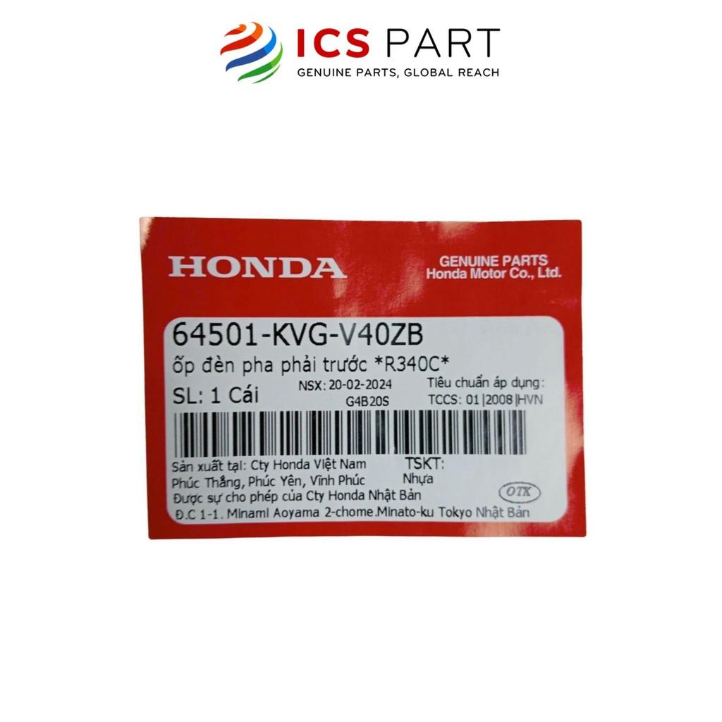 Ốp Pha HONDA Air Blade 110 (Béo) Đỏ Tươi R340C (64501KVGV40ZB)