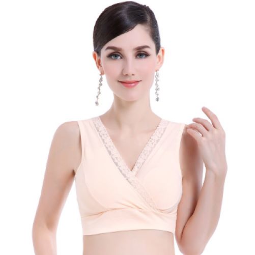 Áo Lót Bầu Sau Sinh Cho Con Bú Chống Chảy Xệ Cao Cấp Chất Liệu Cotton Alb06