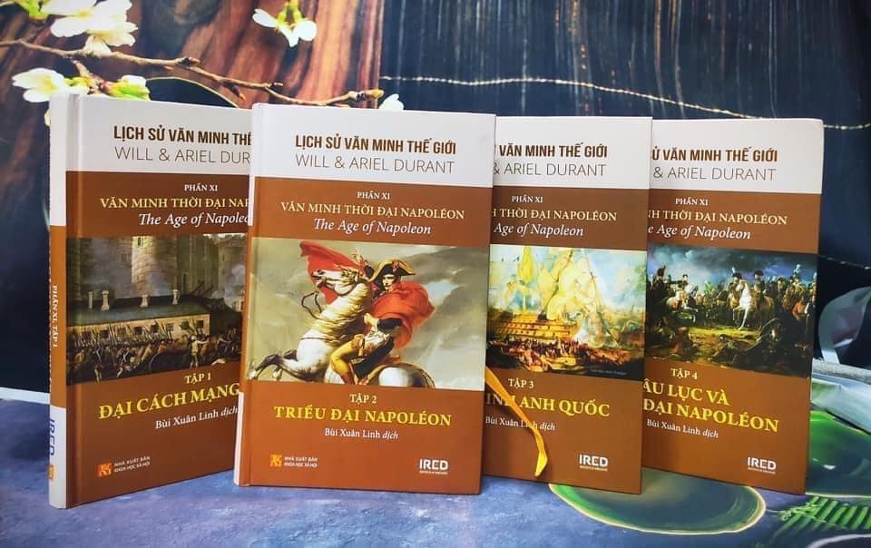 [COMBO TRỌN BỘ 6 PHẦN] – BỘ LỊCH SỬ VĂN MINH THẾ GIỚI: Phần I: DI SẢN PHƯƠNG ĐÔNG - Phần II: ĐỜI SỐNG HY LẠP - Phần III: CAESAR VÀ CHRIST - Phần IX: THỜI ĐẠI VOLTAIRE - Phần X: ROUSSEAU VÀ CÁCH MẠNG - Phần XI: VĂN MINH THỜI ĐẠI NAPOLEON