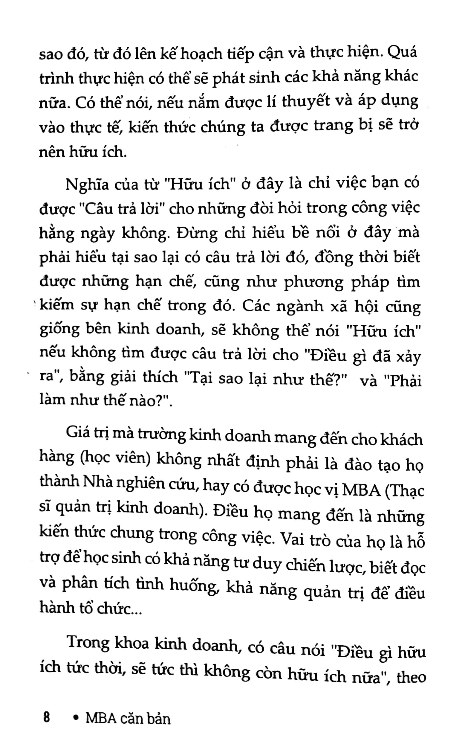 MBA Căn Bản (Tái Bản 2022)