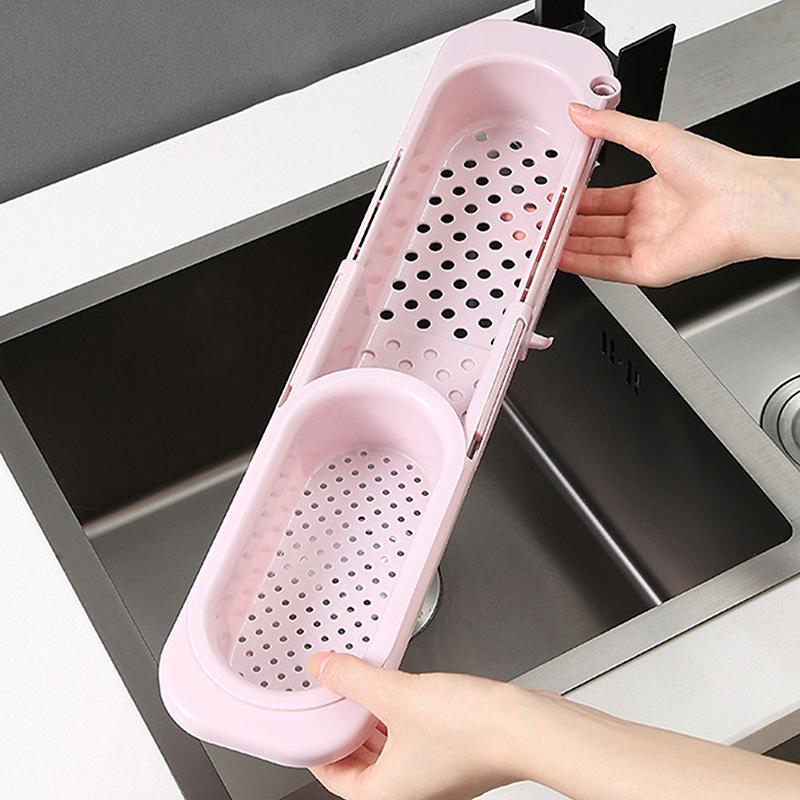 Kính Thiên Văn Bồn Rửa Kệ Bồn Rửa Nhà Bếp Nhà Tổ Chức Xà Bông Bọt Biển Giá Đỡ Bồn Rửa Bát Giá Giỏ Đựng Đồ Vật Dụng Nhà Bếp Phụ Kiện