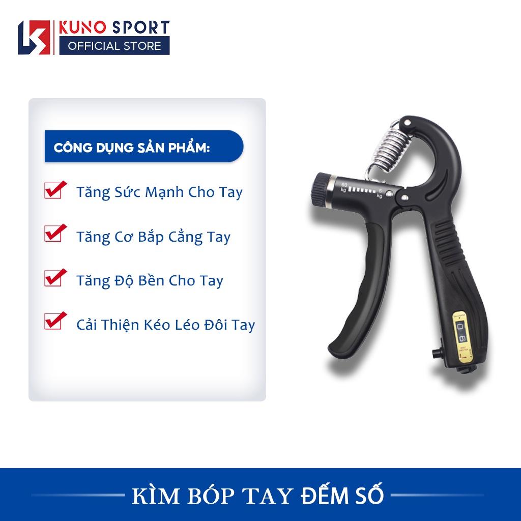 Kìm Bóp Tay KUNOSPORT Kìm Tập Cơ Tay Chữ R Dụng Cụ Tập Gym Kìm Bóp Tập Lực TayTại Nhà Chỉnh lực 5 - 60kg