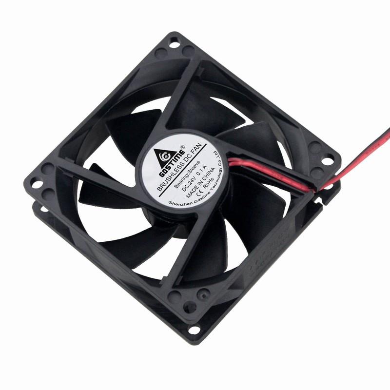 1 Pieces Gdstime 80x80x11mm DC 14V Brushless Motor Cooler PC CPU VGA Cooling Fan 8cm 80mm x 11mm 8011