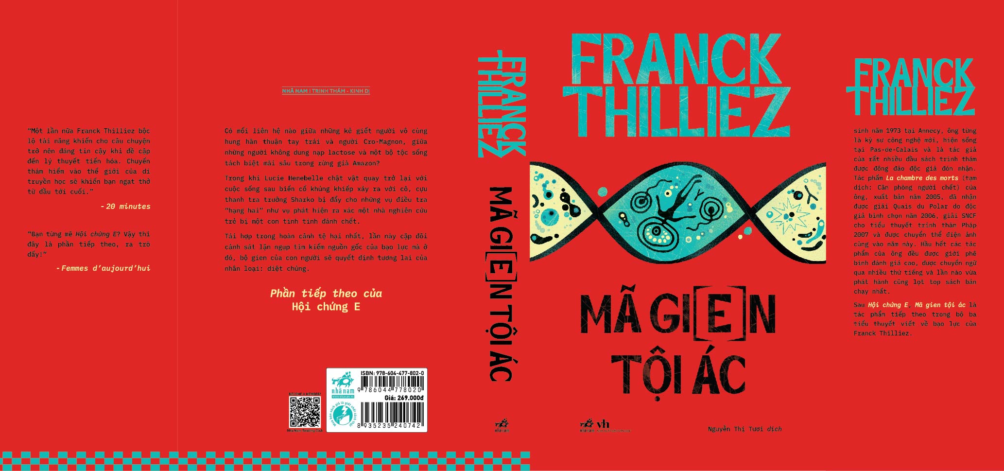 Sách - Mã Gien Tội Ác (Phần 2 Hội chứng E) - Franck Thilliez - Nhã Nam Official