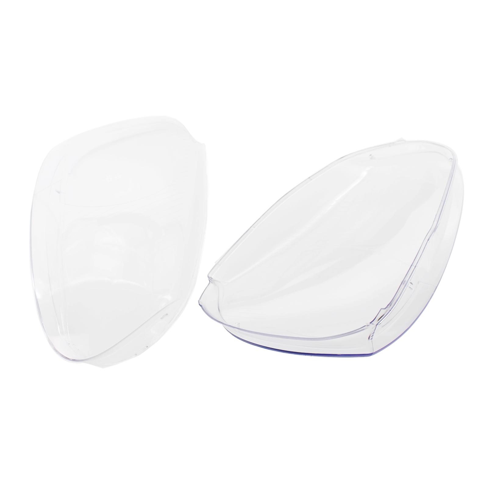 1 Pair Car Front Headlight Clear Lens Cover Plastic 1K6941005S 1K6941006S Replacement for VW Golf Jetta 2005-2009