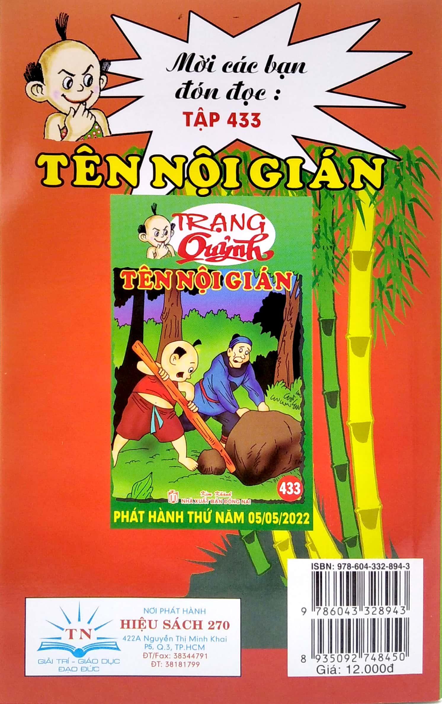Trạng Quỷnh - Tập 432: Tượng Đòi Đầu