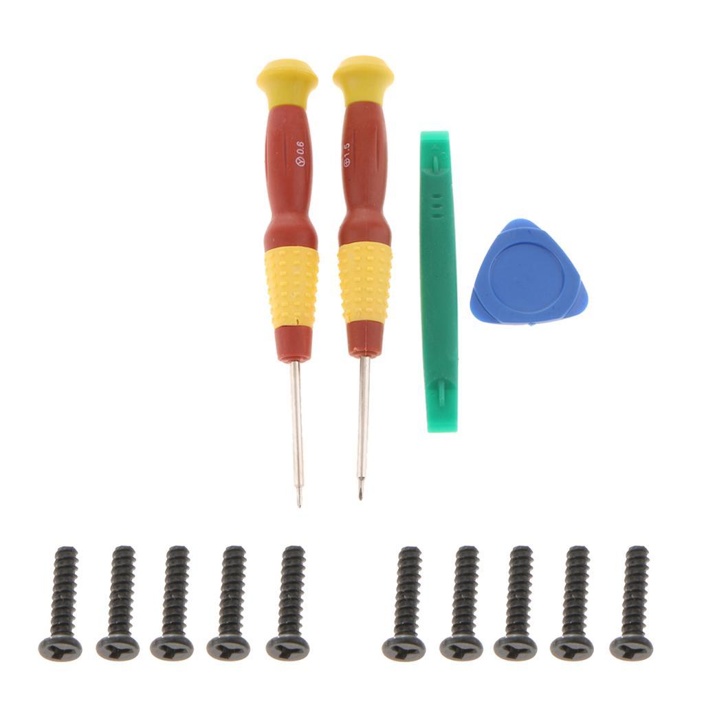 4 in 1 Screwdriver Kit + 10x Tri-Wing Screws Repair Tool for Switch