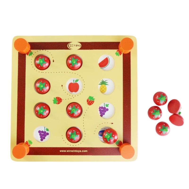 Tìm cặp trái dâu giống nhau - Đồ chơi gỗ - Đồ chơi giáo dục