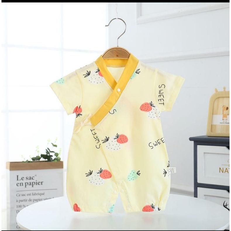 Quần áo trẻ em quần áo sơ sinh bé trai bé gái vải cotton mềm mại bodysuit cho bé mặc thoải mái in hình cực xinh