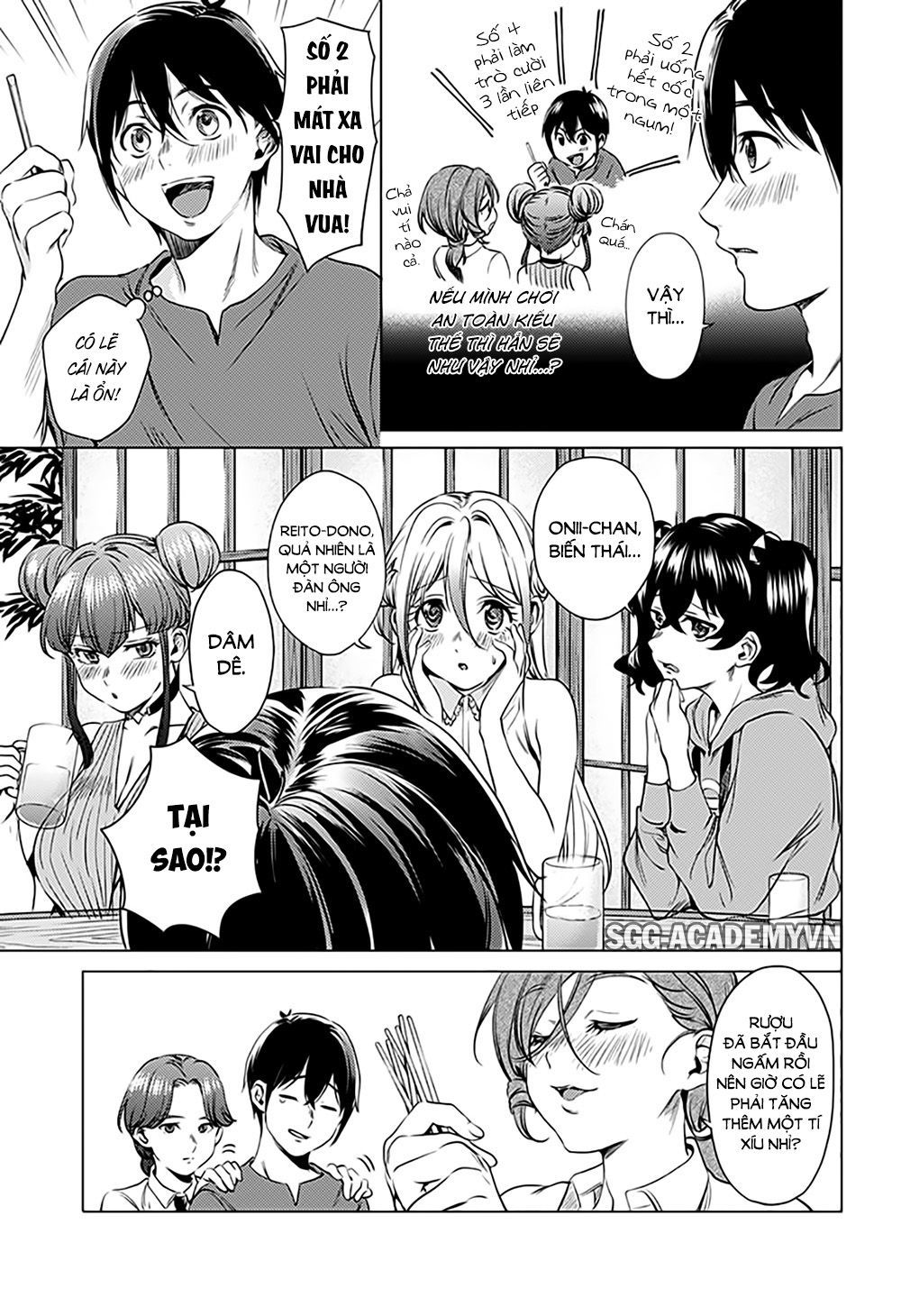 dàn harem cuối cùng chapter 71.1 9