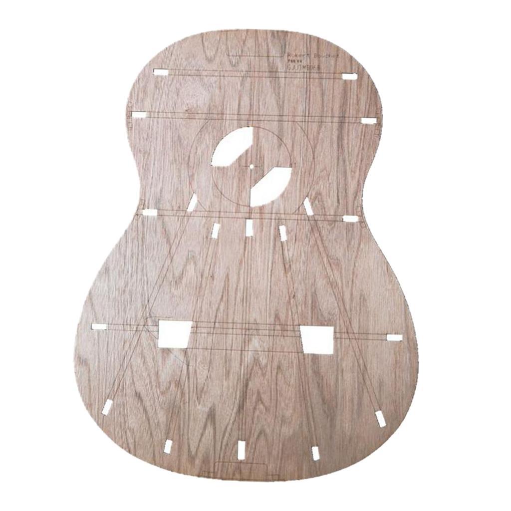 Wooden Guitar Body Template 2mm thick for Robert  Classical Guitar