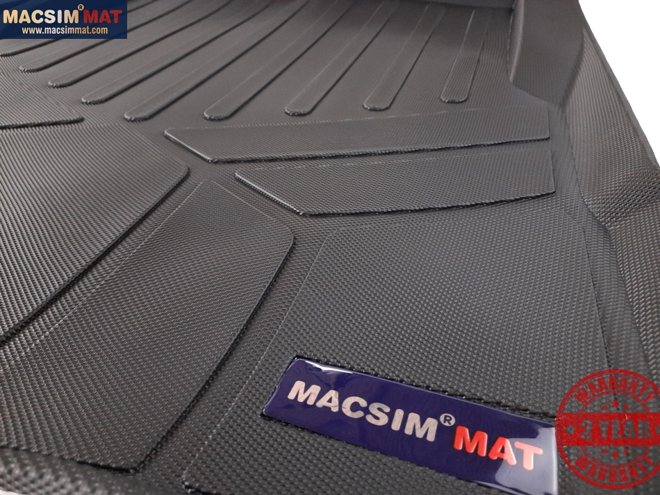 Thảm lót cốp xe ô tô Maserati Ghibli 2014-2017 nhãn hiệu Macsim hàng loại 2