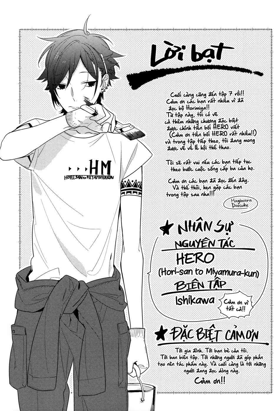 chuyện của hori và miyamura chapter 50.5 11