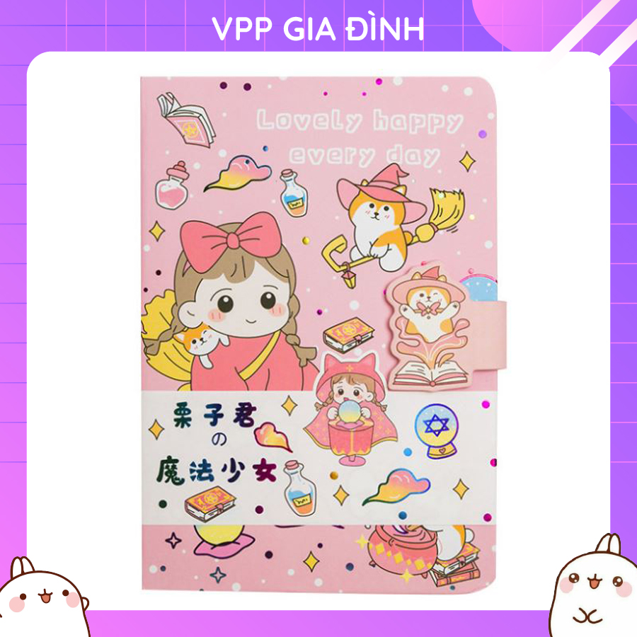 Sổ Tay Ghi Chú Giấy Note Kế Hoạch Nhật Ngày Tuần Tháng Sweet Girl GL20-091