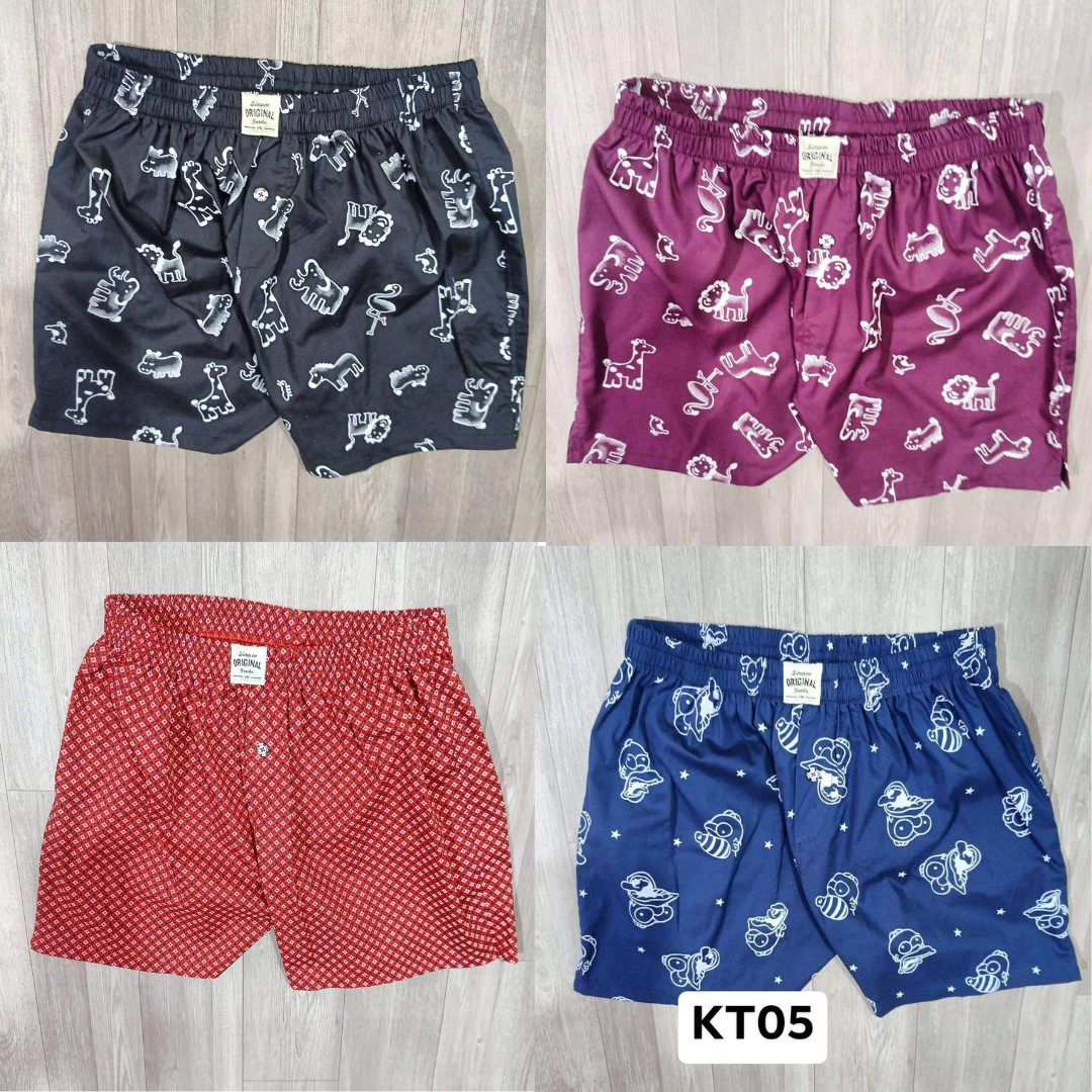 Combo 3  quần đùi nam  kate mặc ngủ  mặc nhà thoải mái