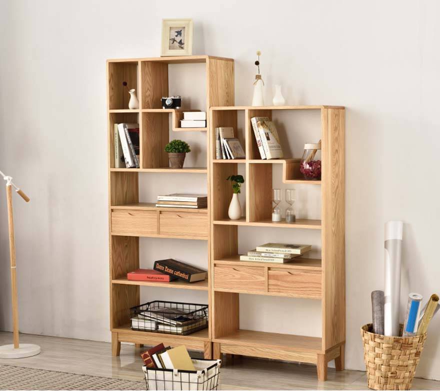Giá sách, giá đựng tài liệu gỗ công nghiệp