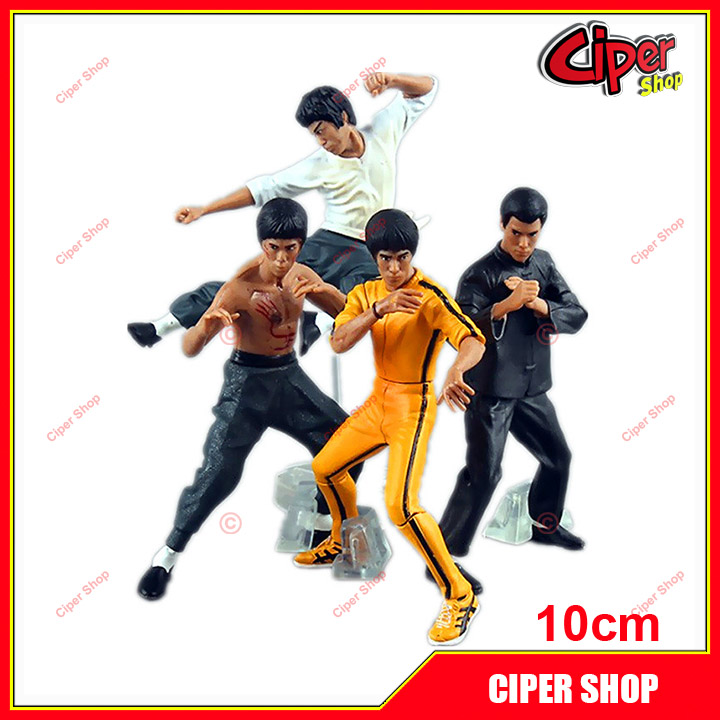 Bộ 4 nhân vật Lý Tiểu Long - Bruce Lee