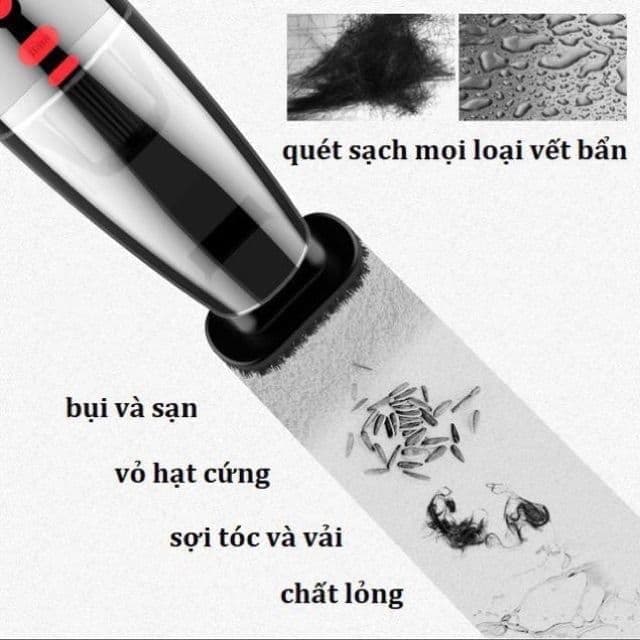 Máy Hút Bụi Cầm Tay Không Dây Yoice, hút bụi ô tô - công suất 120w- Hàng chính hãng