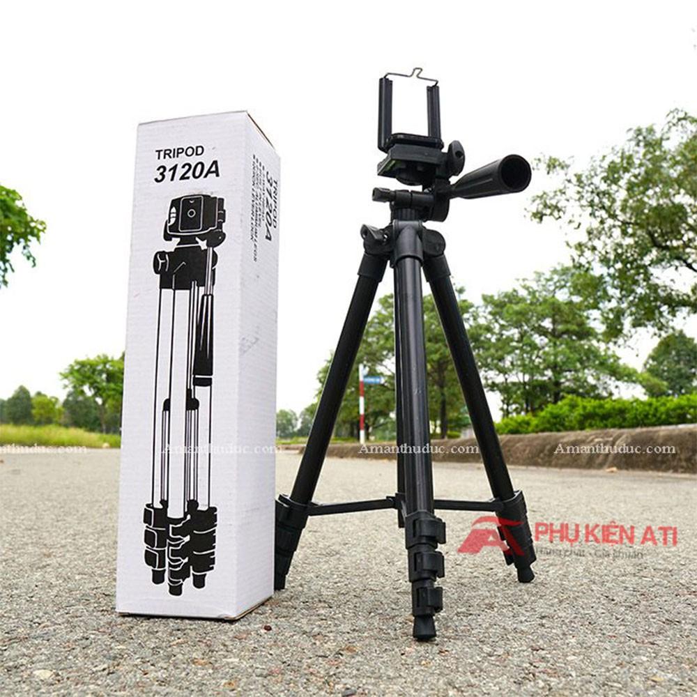 Gậy 3 chân chụp hình cho máy ảnh, điện thoại Tripod TF - 3120 loại tốt