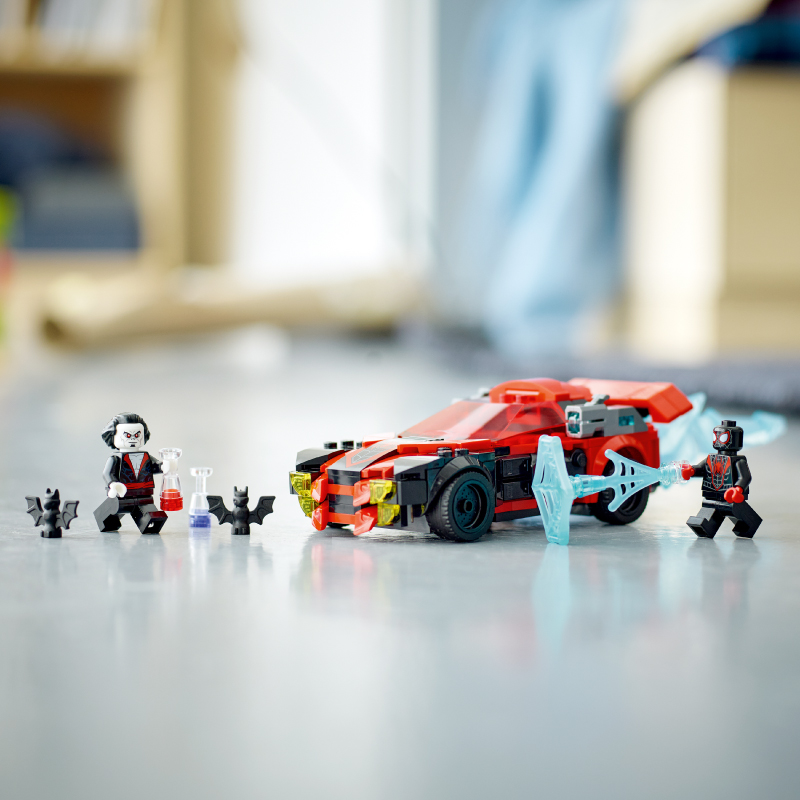 Đồ Chơi Lắp Ráp LEGO Superheores Miles Morales Đối Đầu Morbius 76244 (220 chi tiết)