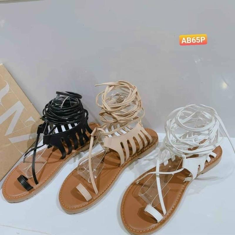 Giày sandal chiến binh xỏ ngón dây chéo