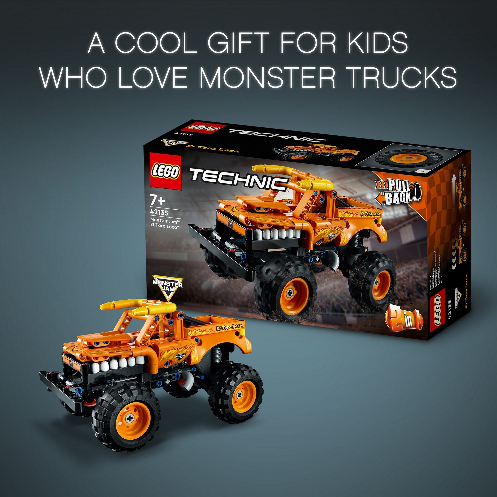 LEGO Technic 42135 Chiến Xe Monster Jam El Toro Loco (247 chi tiết)