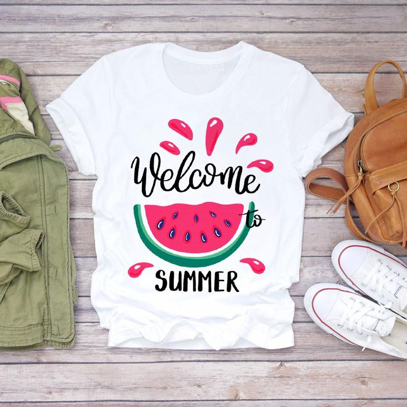 Áo Thun Welcome To Summer Mùa Hè
