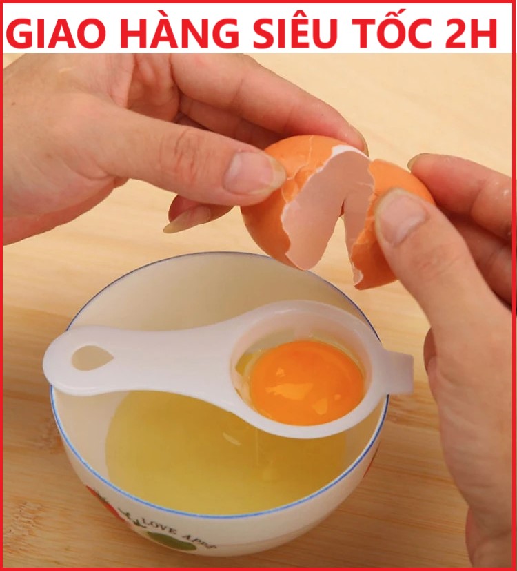 Dụng Cụ Tách Lòng Đỏ Trứng Gà Thông Minh Tiện Dụng - Đồ Gia Dụng Không Thể Thiếu Của Chị Em Nội Trợ - Màu ngẫu nhiên