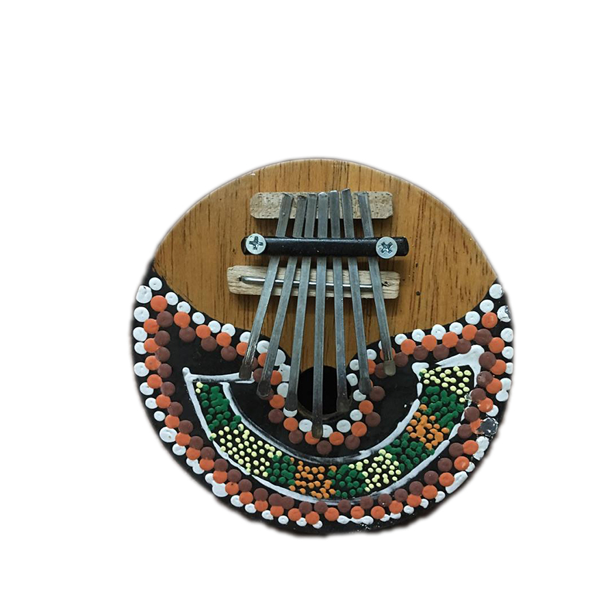 ĐÀN KALIMBA WOIM 7 PHÍM GỖ TRÁI DỪA - THUMB PIANO 7 KEYS