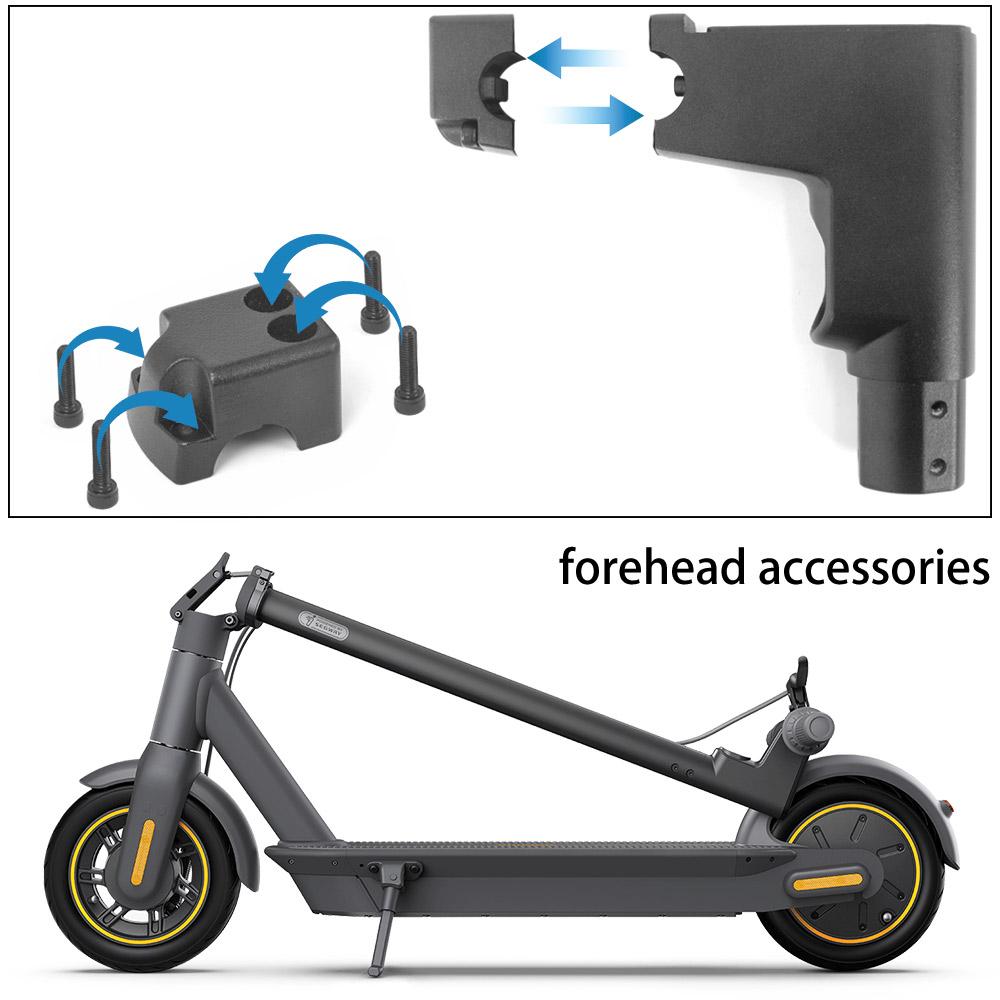 Xe Điện Bảng Điều Khiển Đứng Dụng Cụ Đóng Bánh Bộ Cho Ninebot MAX G30 Ván Trượt Bảng Điều Khiển Trán Nhấn Khối Kéo Vòng Màu Sắc: 1 Bộ