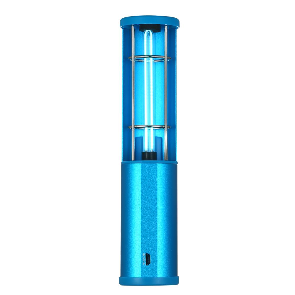 Đèn UV Đèn cực tím di động với màn trập di động Đèn cực tím & Ozone làm sạch kép Đèn UV có thể sạc lại