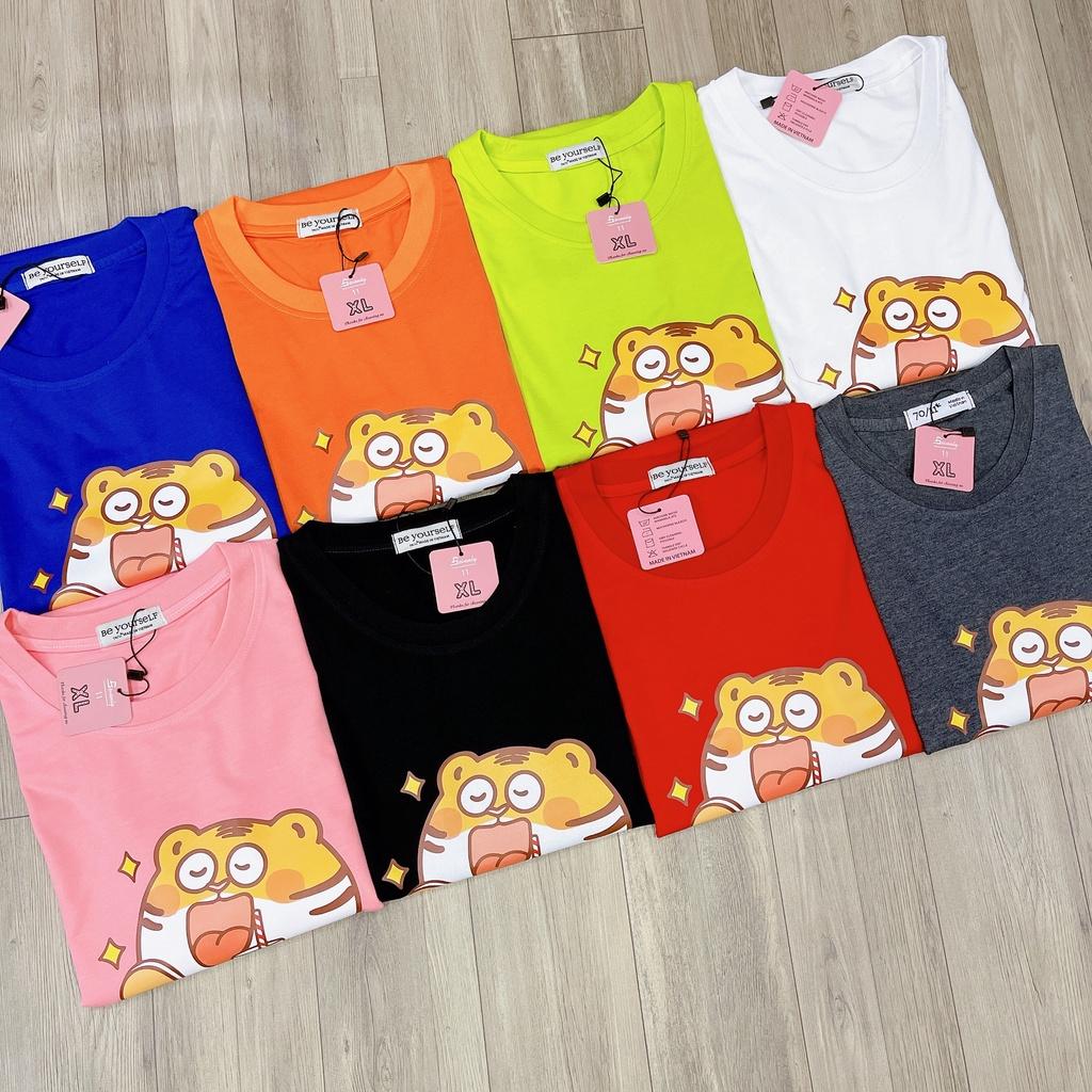 Áo Thun Tay Ngắn Unisex Đủ Size M L XL - CỌP ĂN BÁNH RÁN