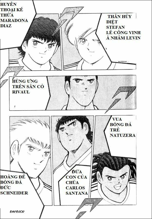 captain tsubasa: all stars games (25th anniversary) - trận đấu trong mơ chapter 1 12