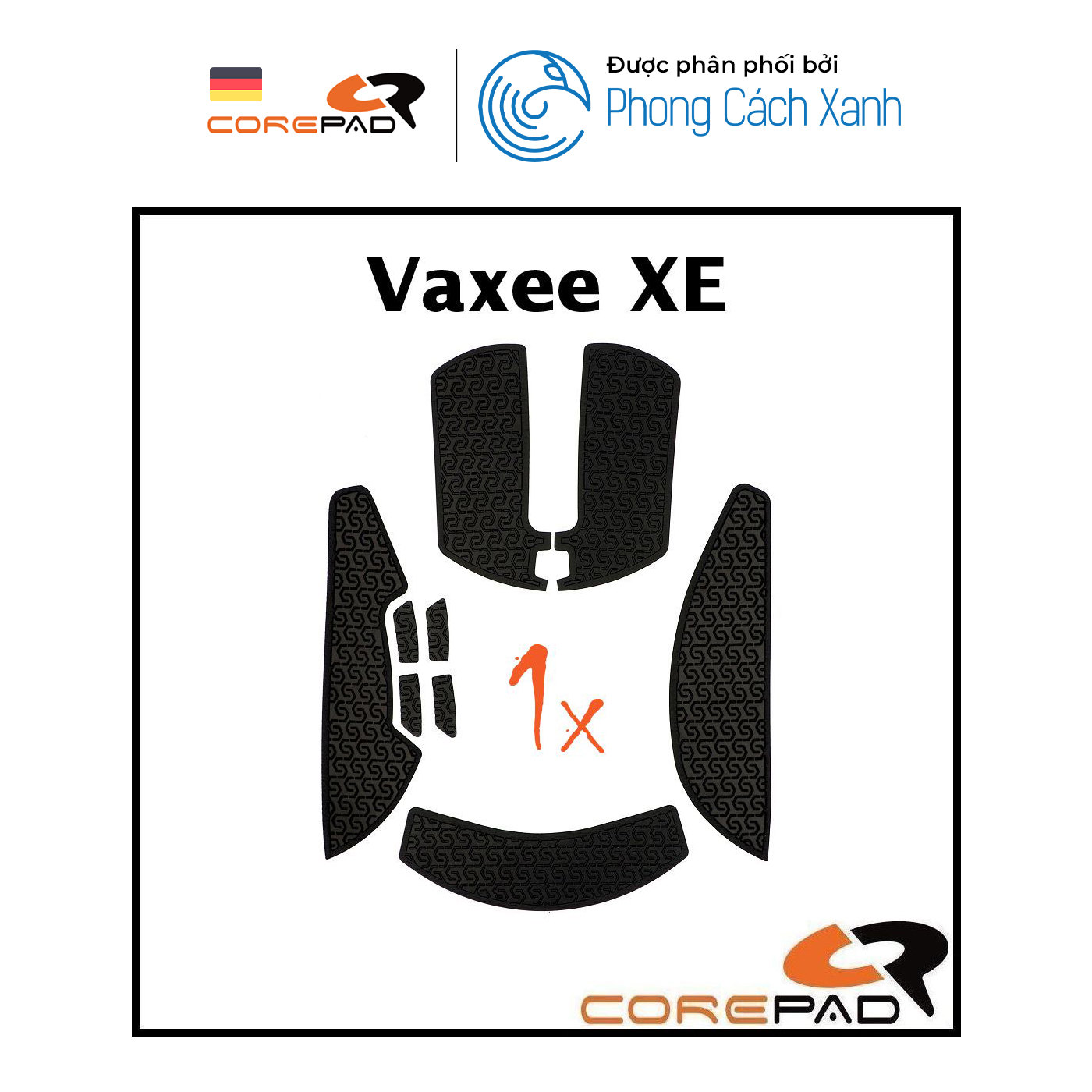 Bộ grip tape Corepad Soft Grips Vaxee XE / Vaxee XE Wireless - Hàng chính hãng