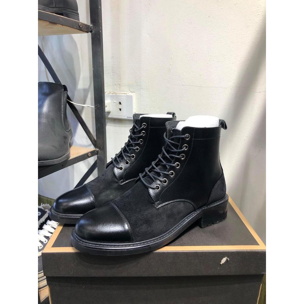 Combat Boots da bò cao cấp