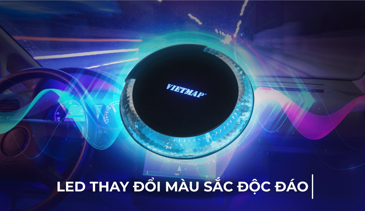 Vietmap BS10 LITE -  dành cho phụ kiện ô tô CarPlay An.droid Auto Dẫn đường và Vietmap Live - Hàng chính hãng