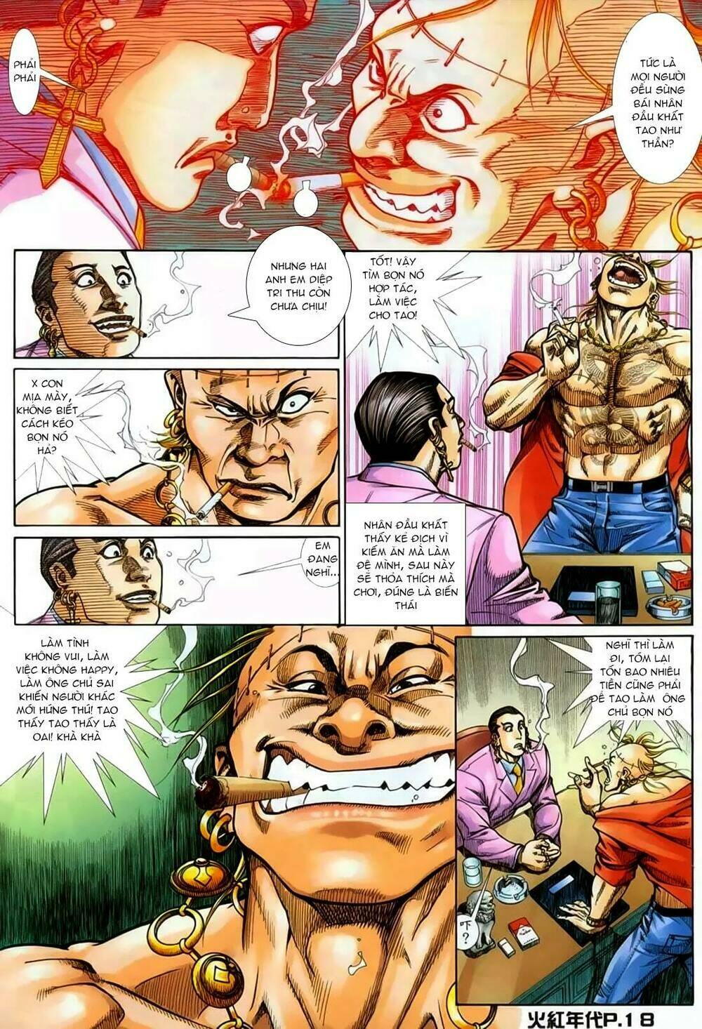 hỏa hồng niên đại hắc cốt đường chapter 131 13