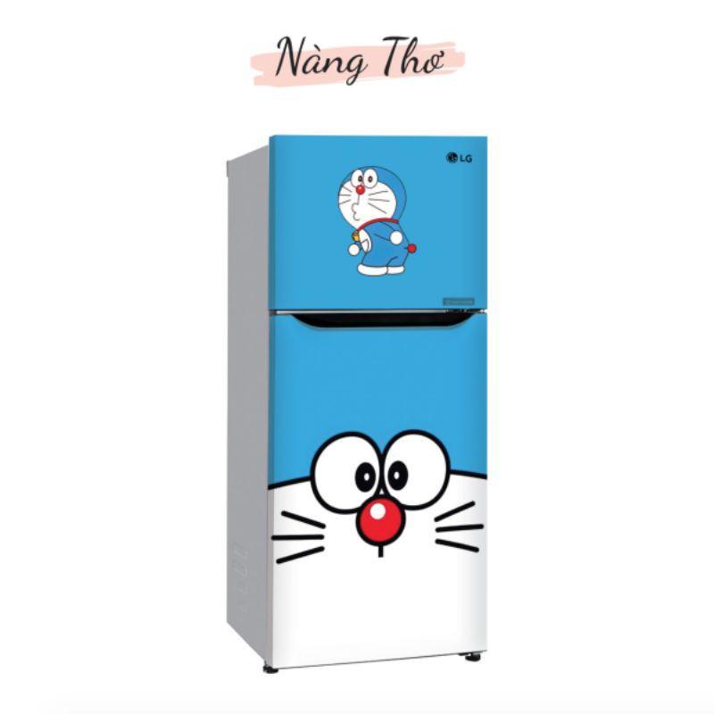 Decal dán tủ lạnh