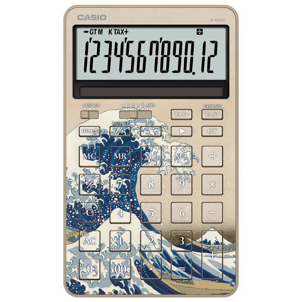 Máy Tính Casio JF-M200-TJ-KHK - Sóng Biển Kanagawa