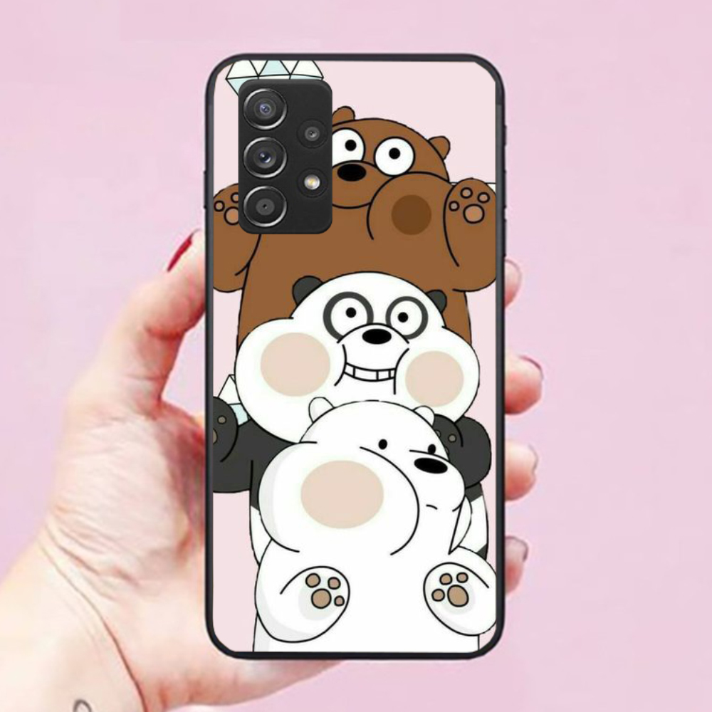 Ốp lưng điện thoại dành cho Ốp Lưng Samsung Galaxy A52-5G hình Gấu Bears Dễ Thương