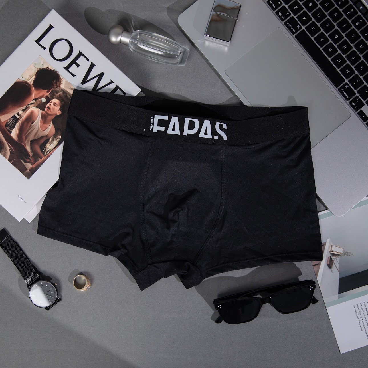 Bộ 4 Quần Lót Nam cao cấp, Quần Sịp Đùi Boxer nam thun lạnh mẫu mới lịch lãm F1