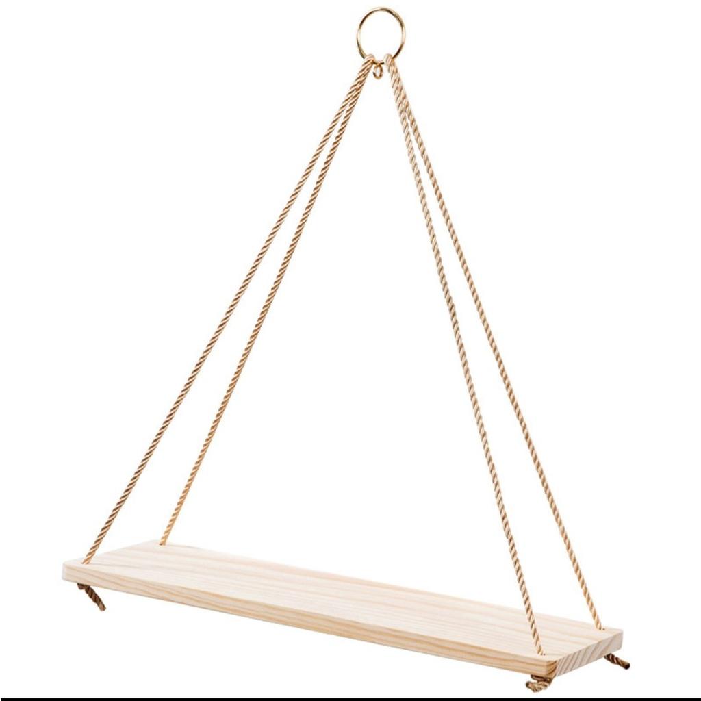 Kệ trang trí , kệ decor treo tường siêu xinh kèm dây